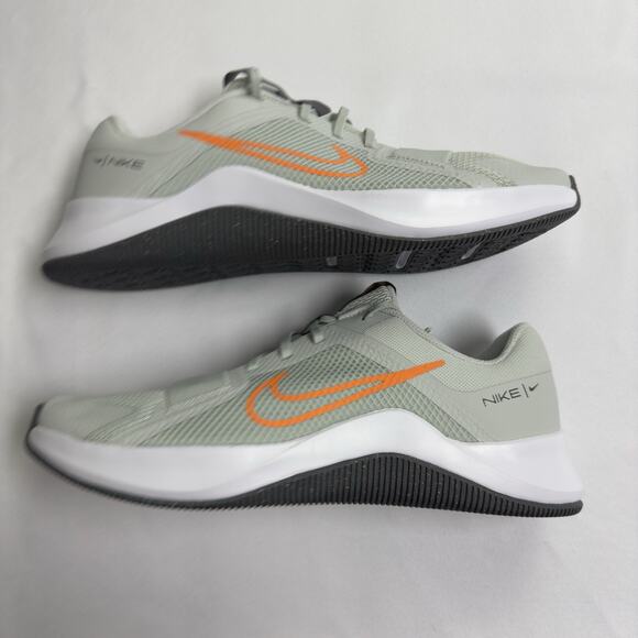 Nike MC Trainer 2 Light Silver Bright Mandarin DM0823-010 Men's Size 10.5 US - Picture 6 of 10